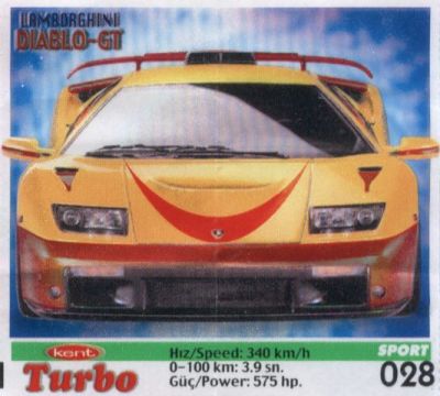 Turbo Sport № 28: Lamborghini Diablo GT